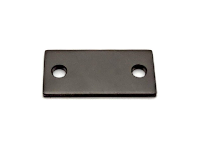 TUFF STRIKE Door Edge Filler Plate | 1-1/8" x 2-1/4" | Dummy Blank Strike Plate | Oil Rubbed Bronze | TUFF STRIKE - Image 1